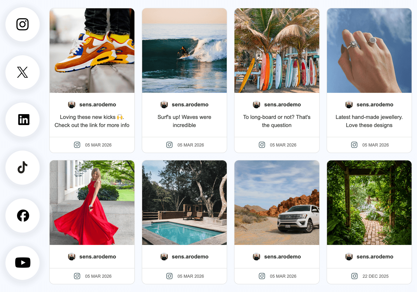SocialMatix social media aggregator tool